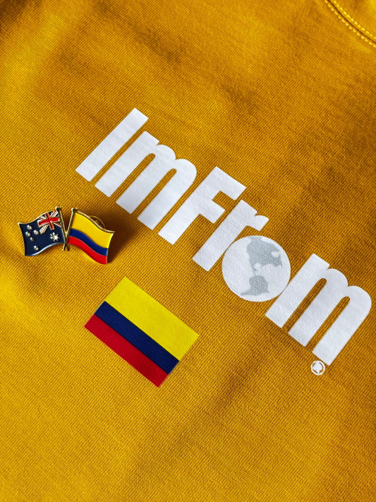 Origin Pin — Colombia × Australia