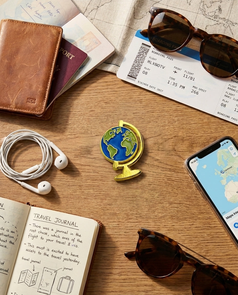 World Is Yours Pin