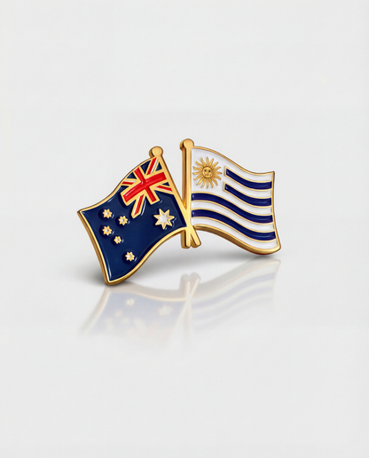 Origin Pin — Uruguay × Australia