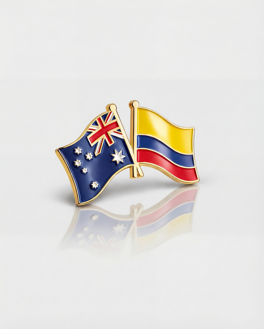 Origin Pin — Colombia × Australia