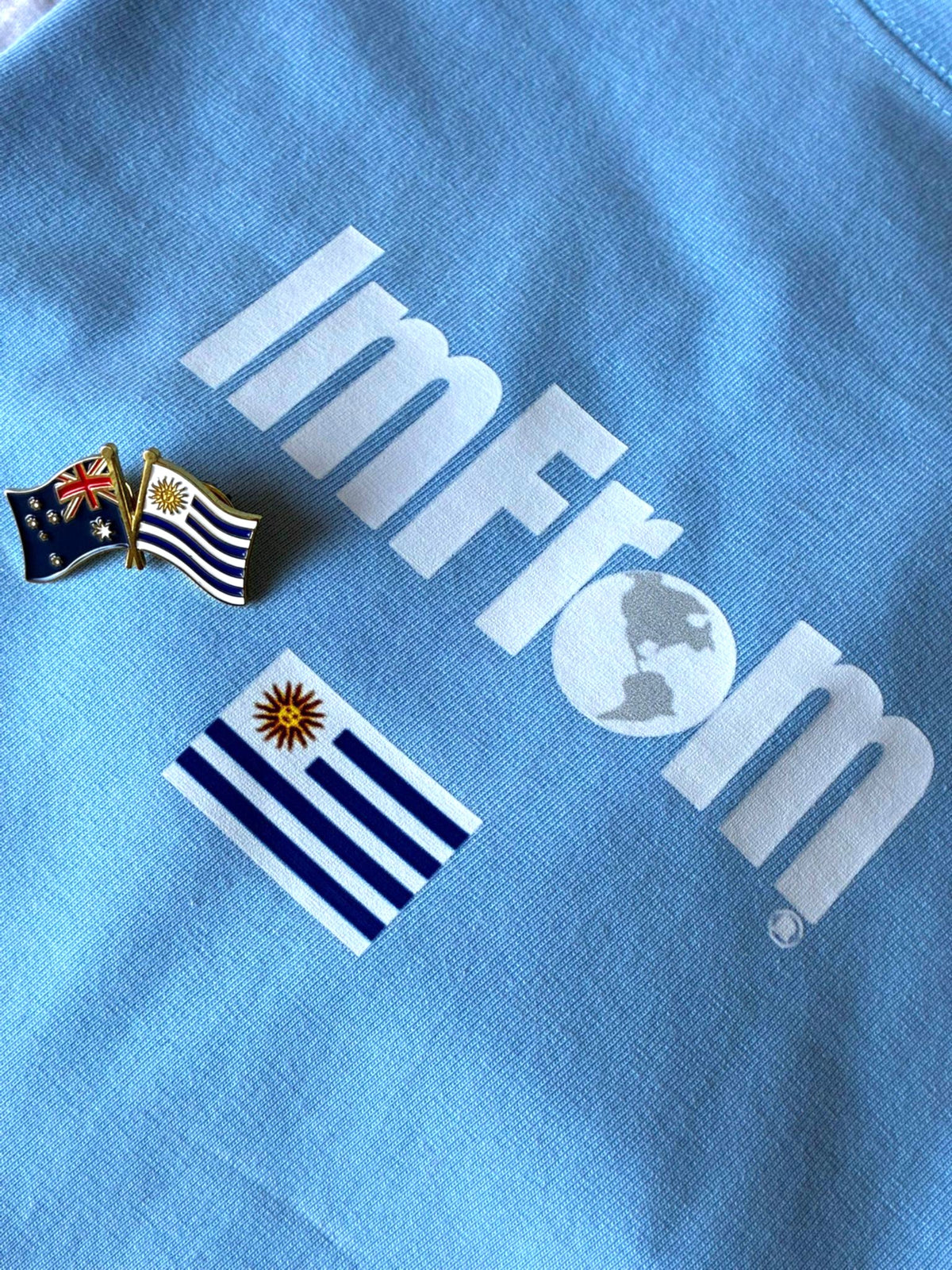 Origin Pin — Uruguay × Australia